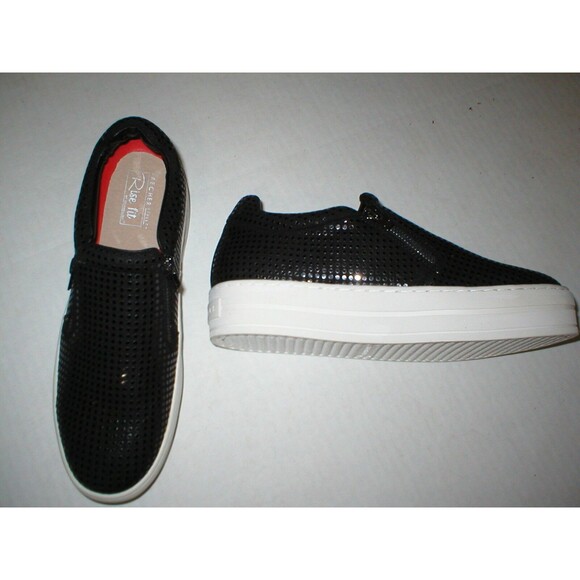 New Womens Shoes Fashion Casual Sneakers 8.5 White Black Skecher Street Disco - Picture 1 of 11